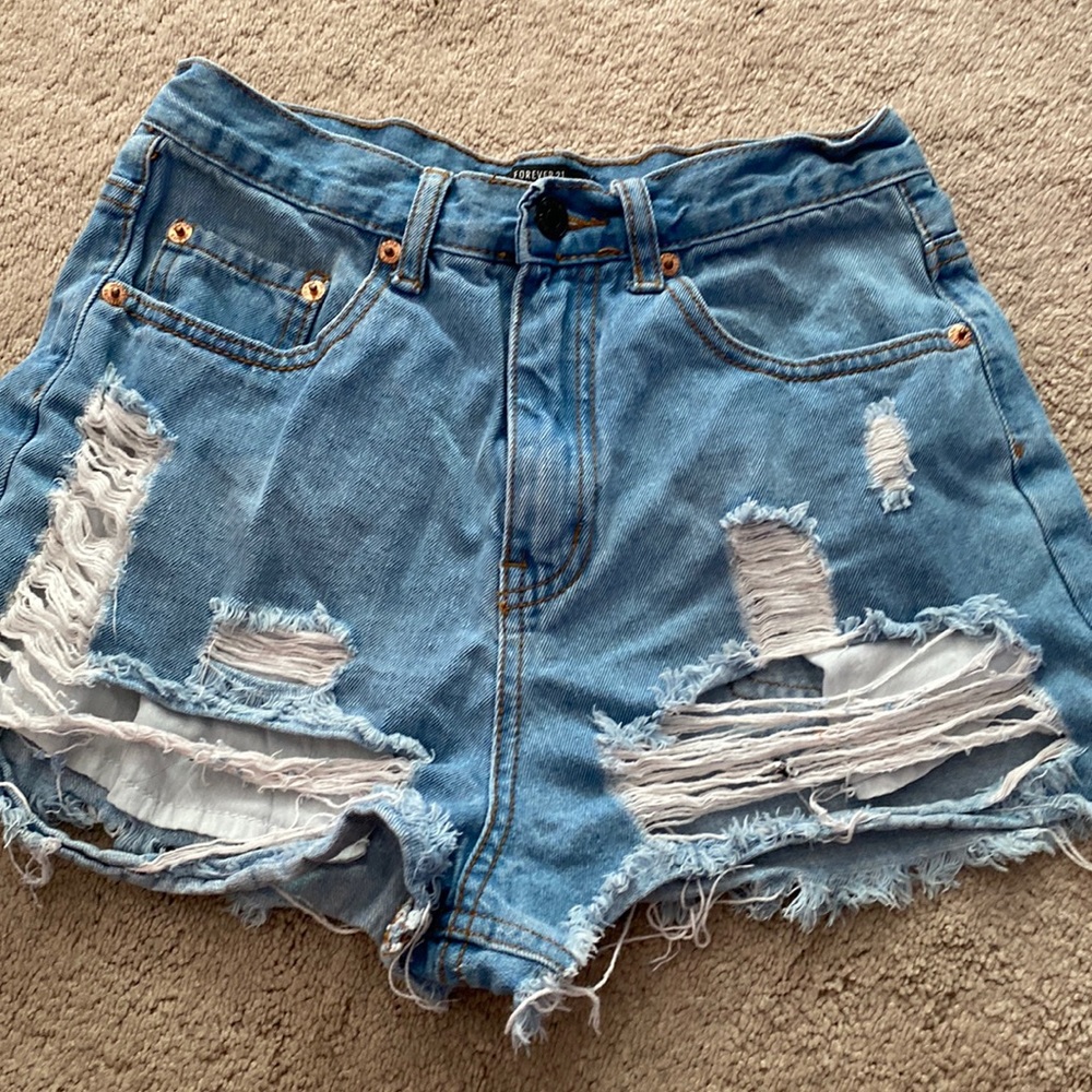 Jean shorts